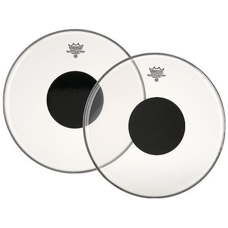 Remo 24 in. Controlled Sound Clear Bass Drum Batter Head with Black Dot CS132410-U